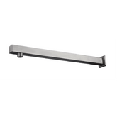 304 douchearm met muurbevestiging vierkant 40 cm RVS